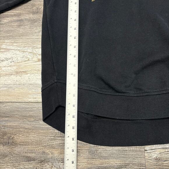 Under Armour UA Favorite Fleece‎ Hoodie Black Camo Spellout Womens S Funnel Neck - Picture 5 of 7